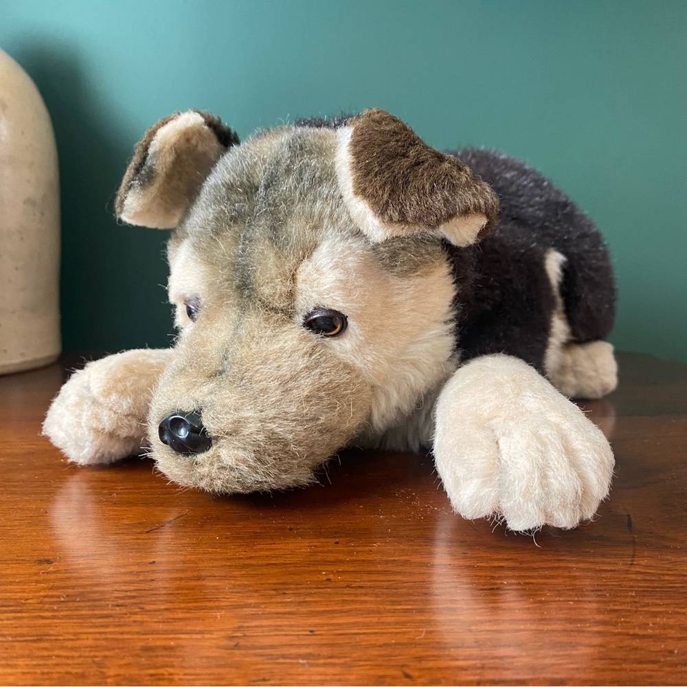 Rare Applause 1987 German Shepherd puppy plush puppet‎